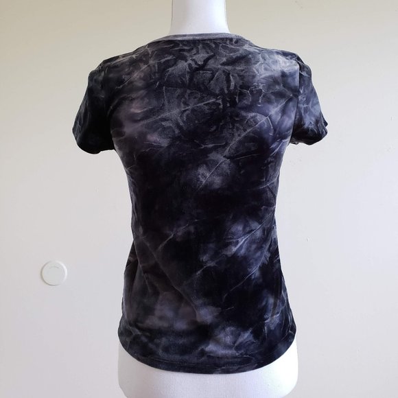 American Eagle Tie-Dye Velvet T-Shirt Size SP - Picture 5 of 8